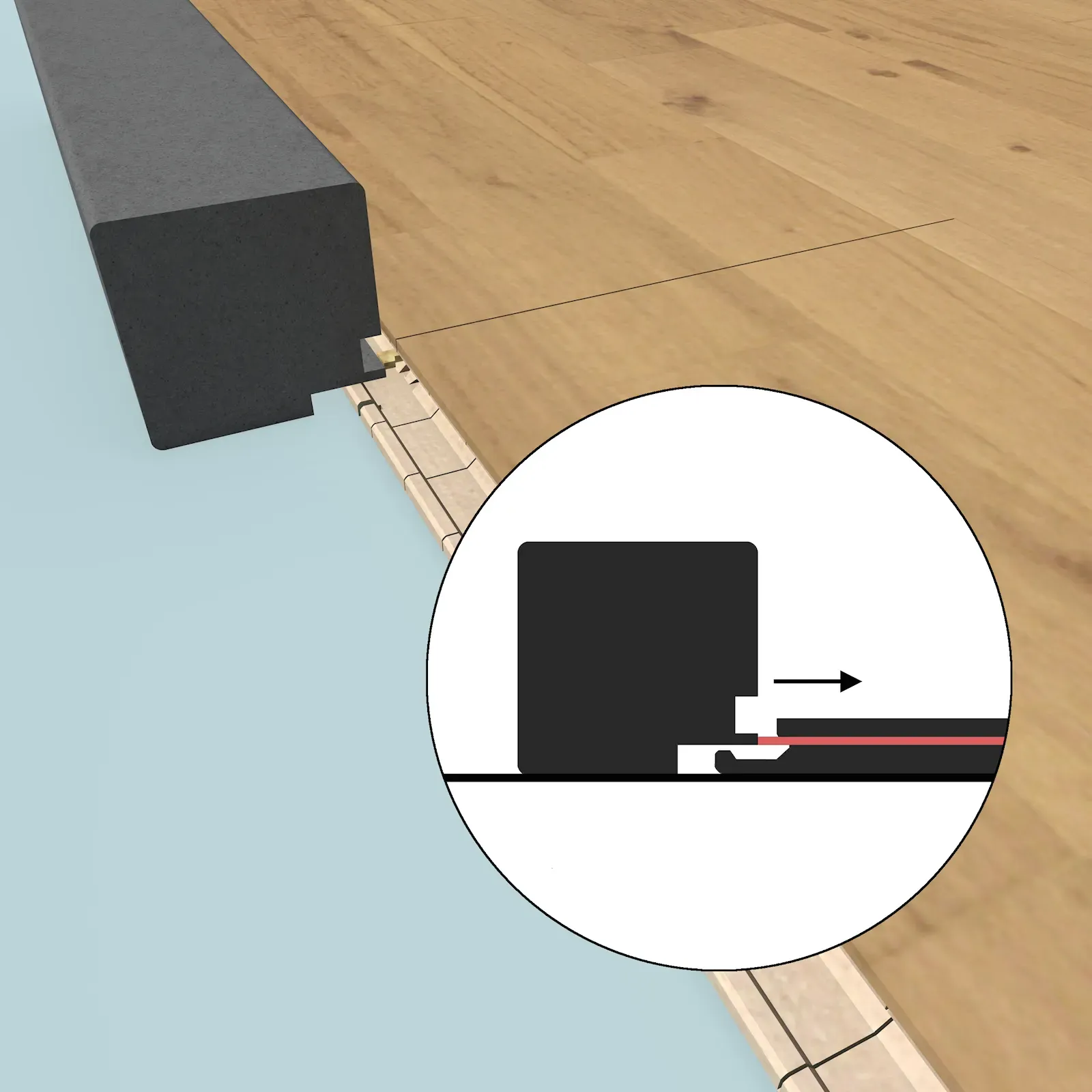 Handblock Woodloc® Plastic - view 3