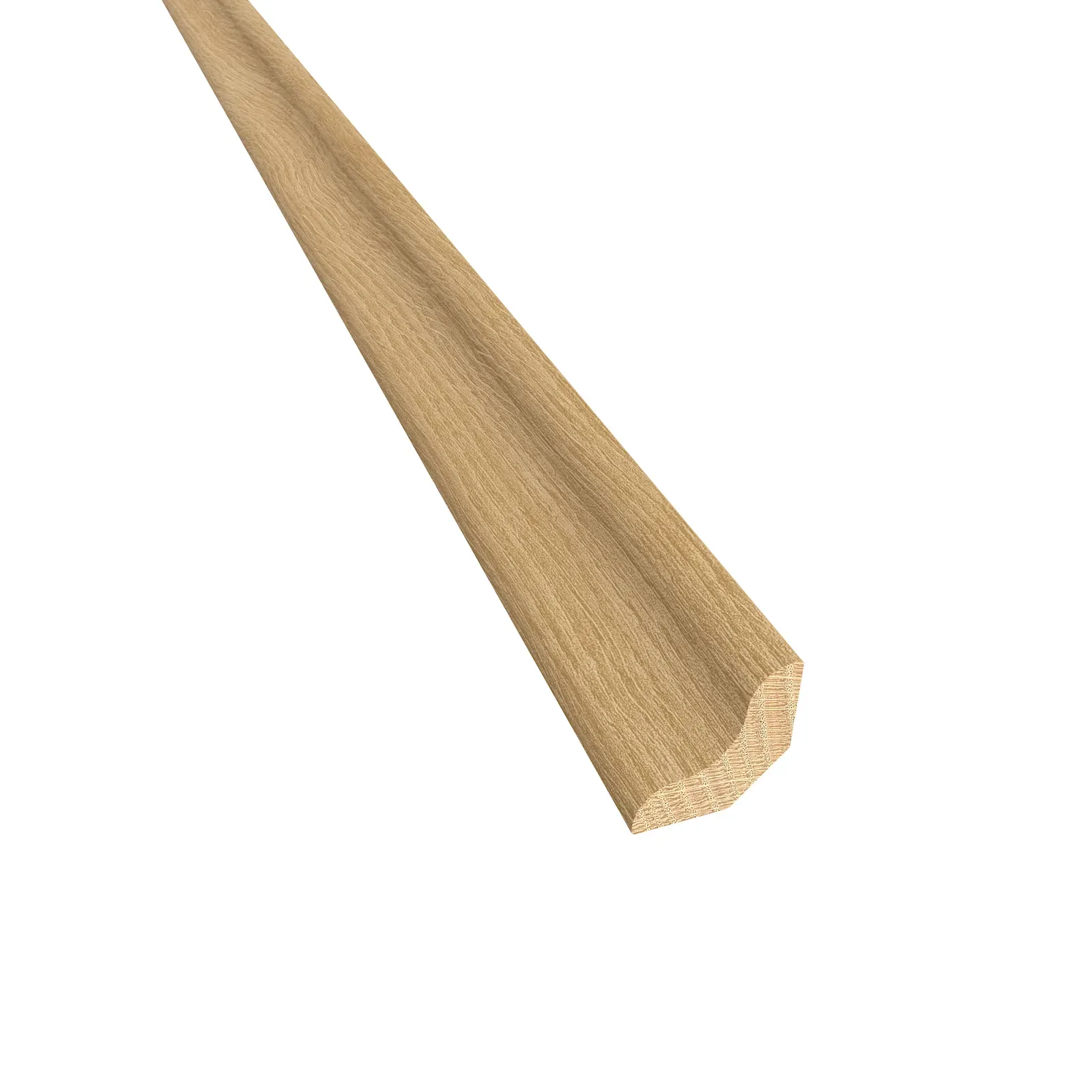 SOLID SCOTIA OAK UNTREATED 18X18 MM