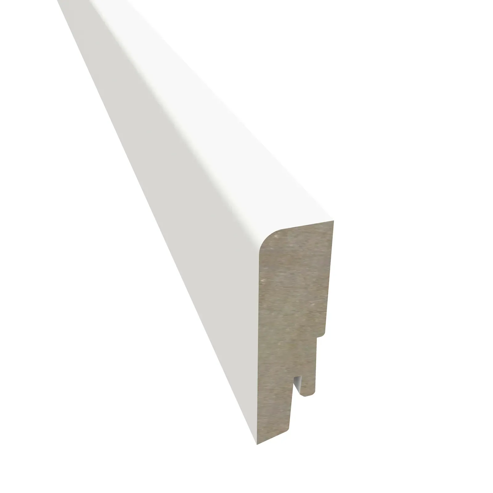 Len chân tường MDF White 19X40 mm