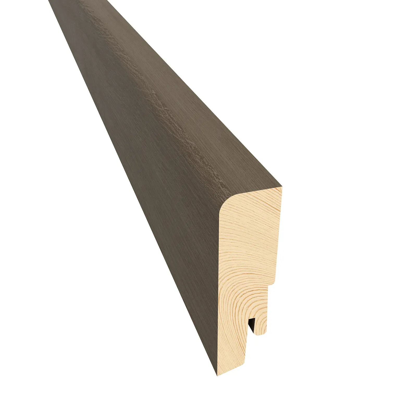 SKIRTING OAK FADED BLACK 19X40 MM