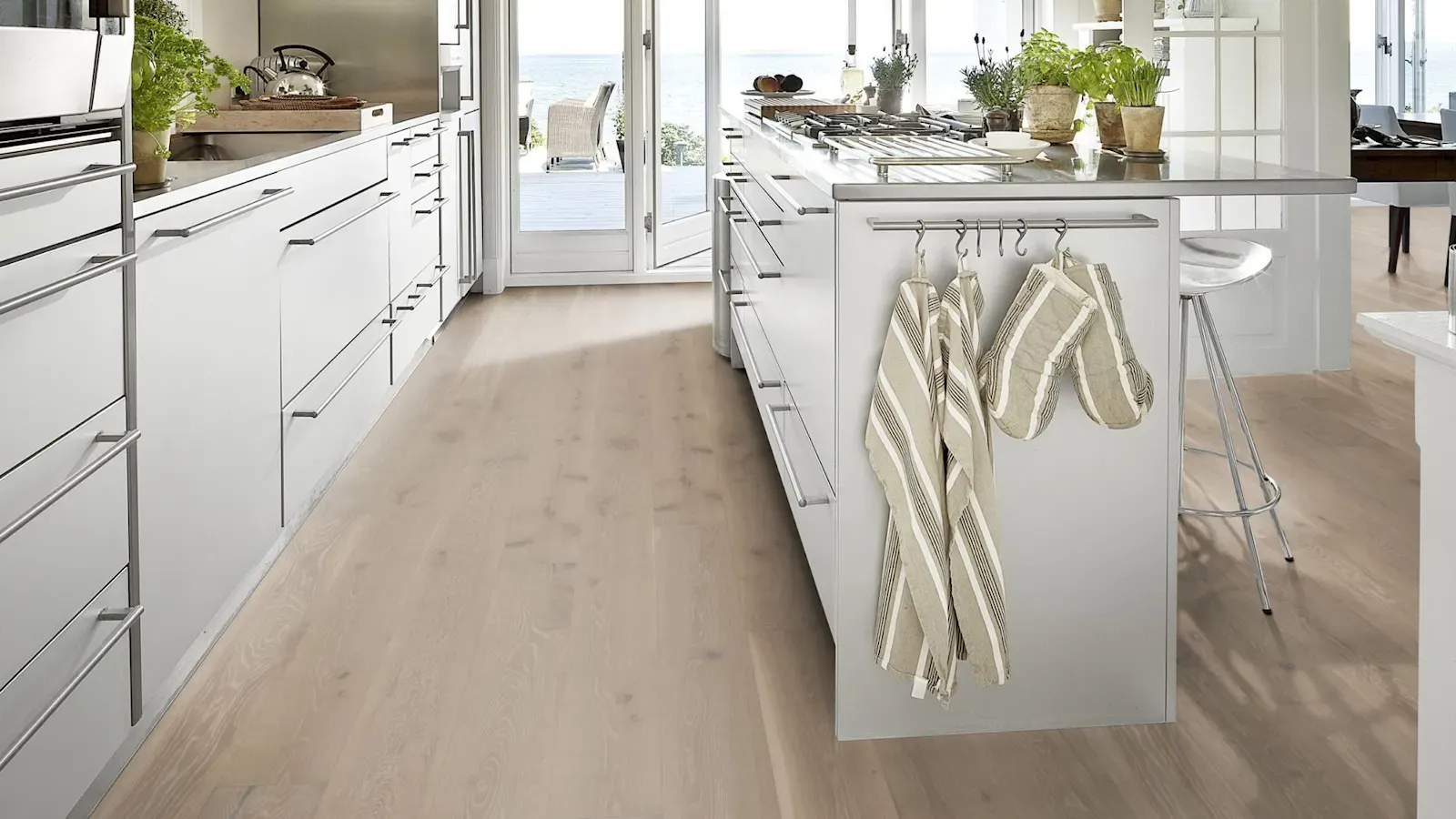 Sồi Nouveau Gray trong không gian phòng