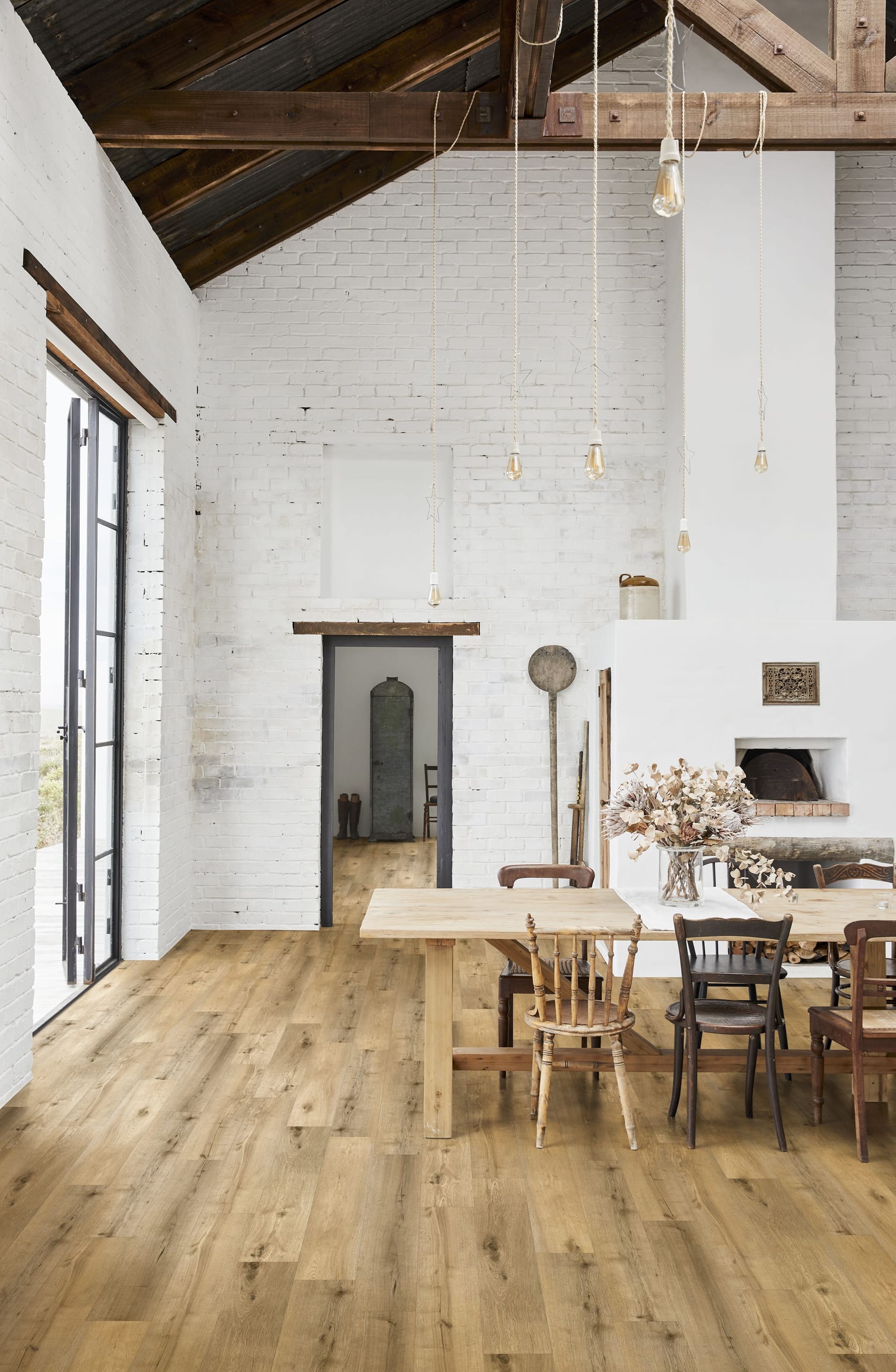 Luxury vinyl flooring