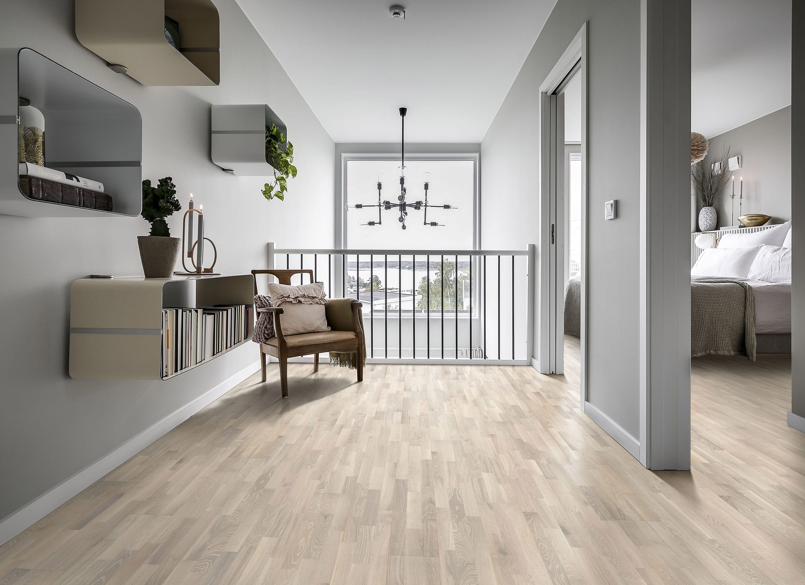 Different wood flooring colours