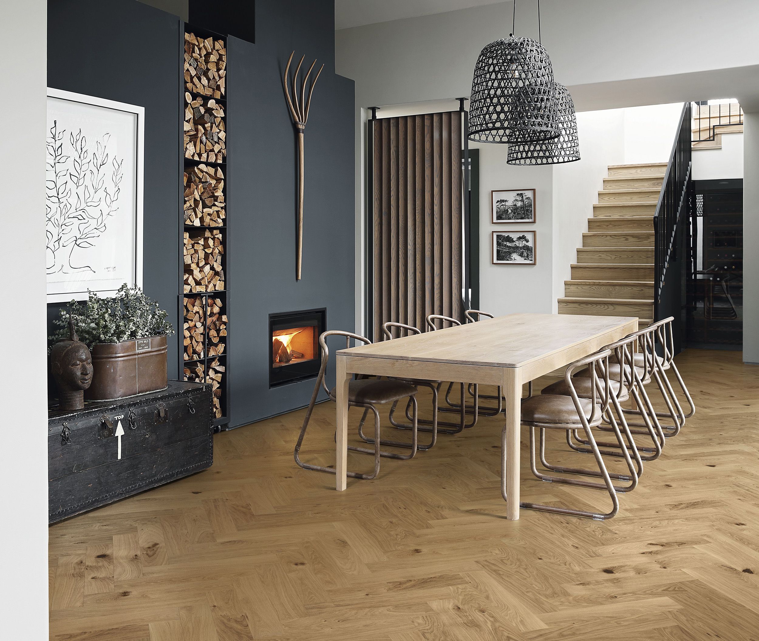 Herringbone Flooring