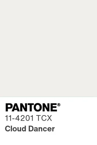 Cloud Dancer: The Pure White Named Colour of the Year 2026