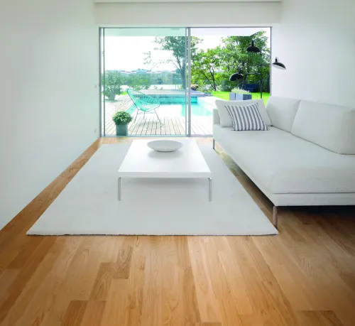 Gỗ Sồi Verona phủ mờ trong không gian phòng